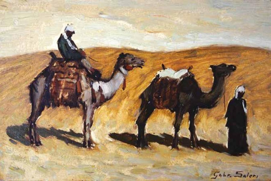 Cammelli nel deserto
